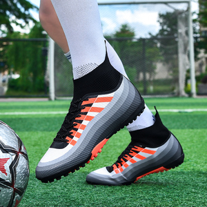 Scarpe da calcio da uomo di alta qualità con punte alte tagliuzzate scarpe da calcio indossabili per uomini sportivi-produttore all'ingrosso - Product Image 3