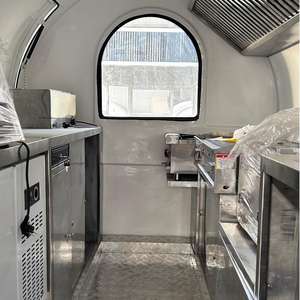 Trailer de Comida Redondo, Trailer de Correio, Caminhão de Comida para Vender Café e Churrasco - Product Image 5