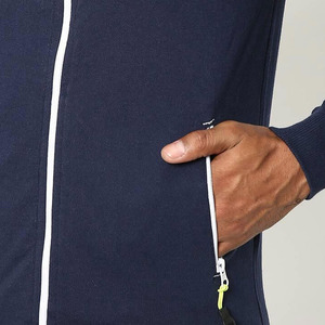 New Fashion 100% cotton fleece Men Tracksuit High Quality Oversize Loose Custom Street Wear Men's Tracksuits - Product Image 5