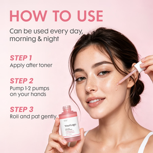 Hydrating Facial Serum With PDRN Ingredients For Comfortable Skin Condition Gentle Non <b>Sticky</b> Daily Face Serum - Product Image 3