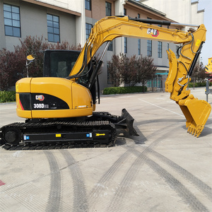 Mini-pelleuse d'occasion CAT 308DCR économique avec système à double vitesse pour la rénovation routière et l'aménagement paysager - Product Image 6