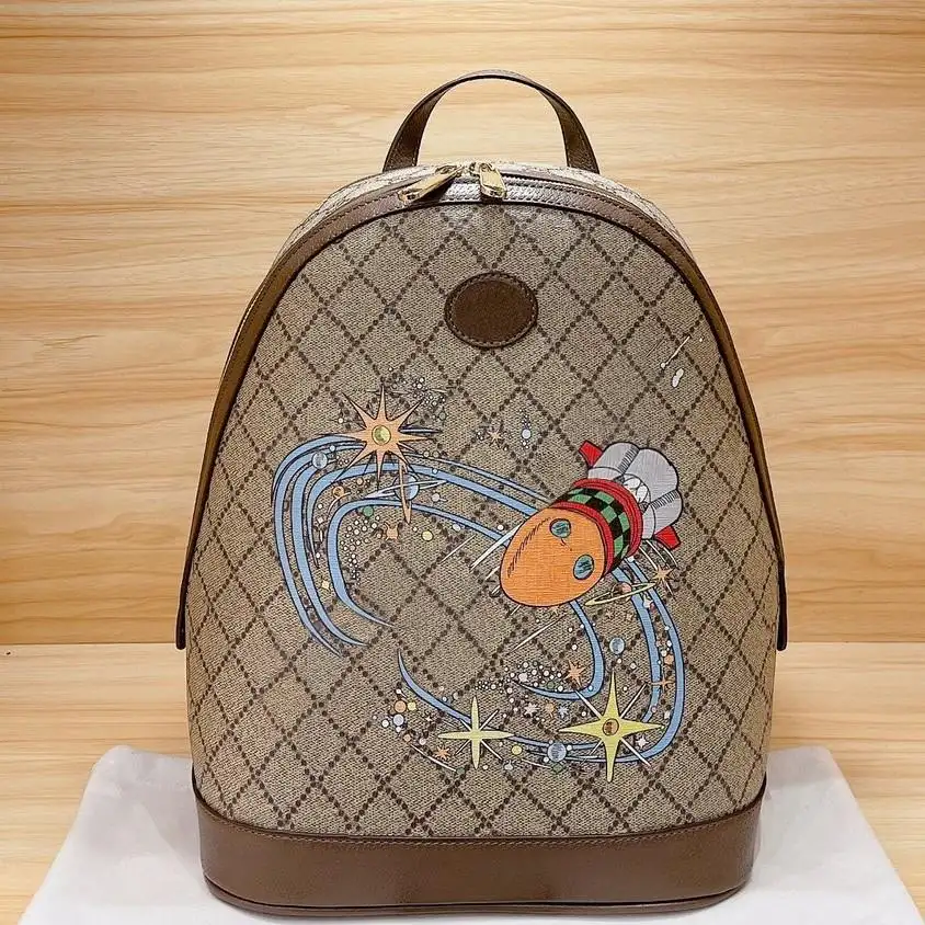 Style Shoulder Crossbody Tote Cartoon Duck Backpacks Handbags Women Luxury Designer Backpack