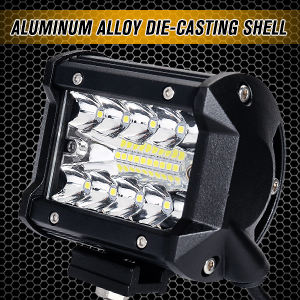 Luces LED de Trabajo para Automóviles de 60 W, Súper Brillantes, para Camiones Todoterreno, Barcos, Faros Delanteros Modificados para Automóviles - Product Image 5