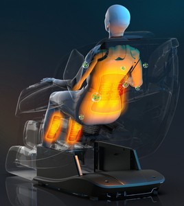 C16 2026 Modern Integra Comprehensive 3D 4D 6D 8D Zero Gravity Feature Heating Smart Shiatsu Chair - Product Image 5