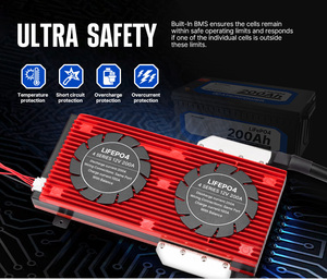 ATEM POWER 딥 사이클 마린 4WD 휴대용 <span class=keywords><strong>12V</strong></span> 200Ah LiFePO4 리튬 배터리 - Product Image 5