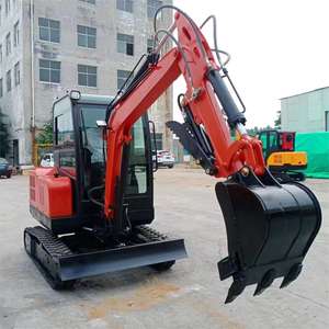 Ini-excavadora pequeña de 1 tonelada, miniexcavadora con accesorio, 1,8 toneladas y 2 toneladas - Product Image 3