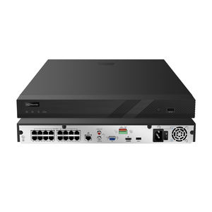 NVR PoE 16 Canali 4K H.265 Best Seller con 16 Porte PoE Integrate, Telecamere di Sicurezza IP PoE Plug and Play Ycx, Visualizzazione Remota P2P - Product Image 1