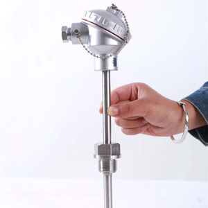 مسبار حرارة من الفئة أ <span class=keywords><strong>PT100</strong></span> RTD بثلاثة أسلاك، غلاف من الفولاذ المقاوم للصدأ للتحكم في العمليات - Product Image 2