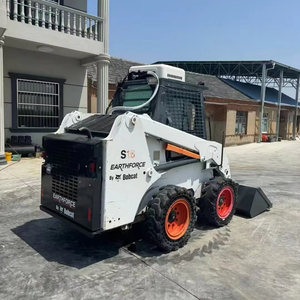 De Best Verkochte Bobcat S16 Gebruikte <span class=keywords><strong>Skid</strong></span>-Stuurlader Is Een Kosteneffectieve Tweedehands Machine Die In De Fabriek Op Voorraad Is - Product Image 1