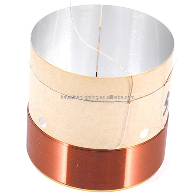 Professional Loudspeaker Components Bass Voice Coil with White Aluminum Bobbin for Speaker Subwoofer
