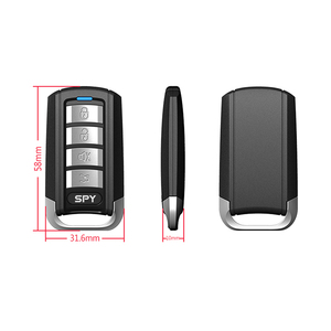 <span class=keywords><strong>Keyless</strong></span> nhập hệ thống báo động xe với chống cướp 1-cách cảm biến sốc LED chỉ số trung tâm khóa chức năng tự động hóa - Product Image 3