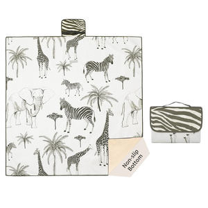 Alfombrilla para salpicaduras de bebé para debajo de la silla alta, alfombrilla antideslizante e impermeable para salpicaduras para suelo, alfombrilla de Picnic portátil - Product Image 1