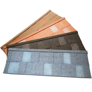 Azulejo de teja de techo con revestimiento rojo 0,2mm-0,6mm ¿Cuántas tejas de techo recubiertas de piedra hacen <span class=keywords><strong>un</strong></span> <span class=keywords><strong>metro</strong></span> <span class=keywords><strong>cuadrado</strong></span> - Product Image 5