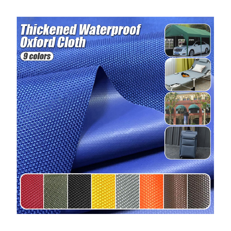 1680D Engrossar PVC pesado revestido Oxford tecido exterior impermeável à prova de sol durável Double-strand Oxford pano para diy tenda toldo