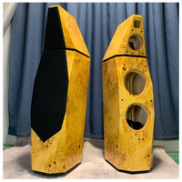 MZ-001 özelleştirilmiş 8 inç 10 inç 12 inç çift Woofer üç yönlü dört yönlü hoparlör boş kutu
