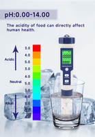 Testeur d'eau numérique 5 en 1, dernier modèle, système de surveillance de la qualité de l'eau, portable, avec électrode remplaçable