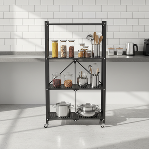 <span class=keywords><strong>Étagère</strong></span> de cuisine de grande capacité de haute qualité, très vendue, en métal blanc et noir, <span class=keywords><strong>étagère</strong></span>s de rangement pour salle de bain - Product Image 2