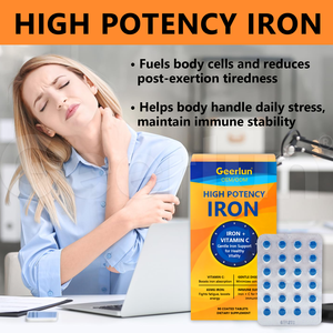 Integratori di <span class=keywords><strong>Ferro</strong></span> Personalizzati ad Alta Potenza con Vitamina C, Stimolatori dell'Immunità, Compresse Multivitaminiche <span class=keywords><strong>per</strong></span> l'Assorbimento del <span class=keywords><strong>Ferro</strong></span> - Product Image 2