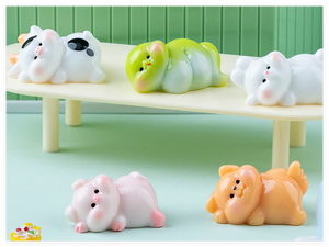 Zodiaque <span class=keywords><strong>chinois</strong></span> année mignon dessin animé résine <span class=keywords><strong>dragon</strong></span> licorne dinosaure <span class=keywords><strong>figurine</strong></span> pour bureau voiture maison jardin mariage décoration enfants jouet - Product Image 5