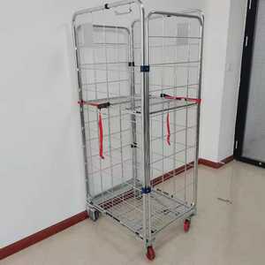 Promotion Grossiste Fabricants Shifeng RC-08 – <span class=keywords><strong>Cage</strong></span> à Roulettes Pliante Galvanisée Certifiée ISO9001 pour Stockage, Capacité 500kg - Product Image 3