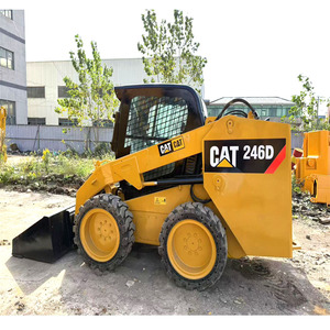 Mini chargeuse compacte d'occasion Caterpillar 246D 277C Chargeur frontal - Product Image 1