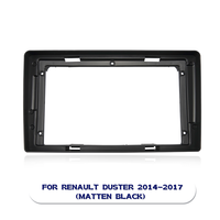 Vente en gros de panneaux de façade pour autoradio 9 pouces pour Renault Duster 2014-2017, kits de cadre de tableau de bord pour autoradio, accessoires de voiture