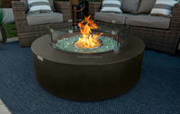 Ensemble de mobilier d'extérieur pour table de foyer avec table de foyer