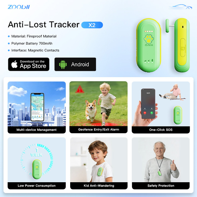 4GRealtime GPS Tracker for Children and Elderly with SOS Button and Twoway Speaker Available for Special Needs People and Autism