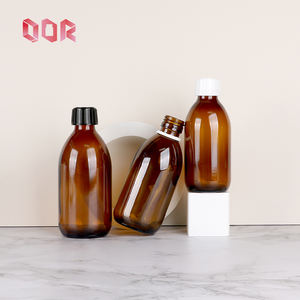 Bouteille en verre ambré de 250 ml, 300 ml, 500 ml, qualité alimentaire, paroi épaisse, anti-fuite, pour sirop et extrait de plantes, directement de l'usine - Product Image 2