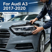 Ensemble de phares à LED haute performance pour Audi A3 2017-2020, accessoires automobiles, référence OE 8V0941773C 8V0941774K
