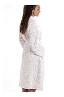 Peignoir de nuit unisexe en molleton doux et pelucheux Long Longueur au genou Chemise de nuit d'hiver Vêtements de nuit pour couples-Factory Direct