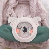 Compresse de gel chaud et froid pour enfants avec housse en tissu animal pour soulager la douleur, modèle de rééducation et de soins de santé