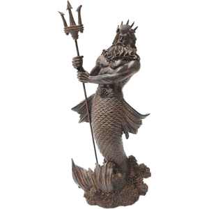 Gran oferta, famosa estatua de bronce <span class=keywords><strong>griega</strong></span> del rey Neptuno, <span class=keywords><strong>escultura</strong></span> de bronce de Poseidón - Product Image 4