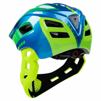Casque de vélo intégral pour enfants en gros, coque PC, mousse EPS haute densité, mentonnière détachable, sécurité garantie