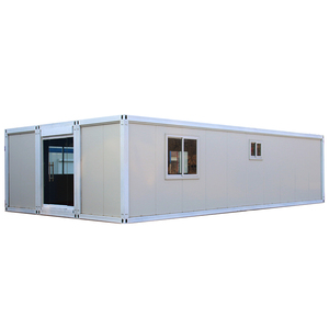 20ft 40ft Duurzaam Geprefabriceerde Modulaire Container Site Kantoor Tijdelijke Site Kantoor Sandwich Panel Kantoor Container Huizen