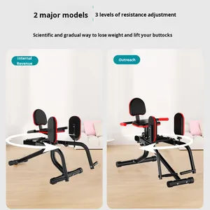 Equipo de Fitness Multifuncional Todo en Uno para el Hogar, Máquina de Abducción y Tonificación de Muslos 6919, Entrenador de Glúteos 6919 - Product Image 2