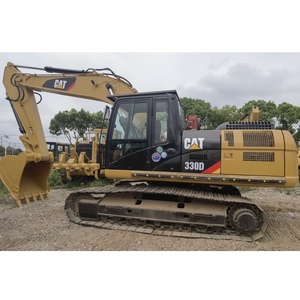 Excavadora CAT 330D de segunda mano sobre orugas con gran potencia CAT320D CAT325D con motor central y pieza de bomba - Product Image 2