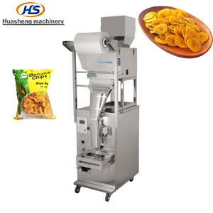 Máquina Automática de Embalagem para Chips de Coco/Banana Crocante/Snacks Crocantes Preço Metal, Madeira Embalagem Tipo Almofada Selagem ou Sachets Adesivos - Product Image 1