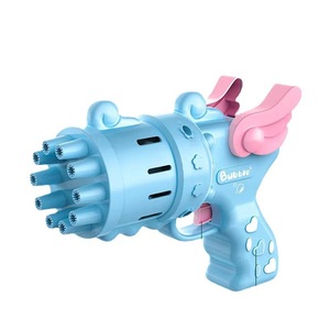 Pistolet à bulles pour enfants, machine à bulles, jouets pour enfants et tout-petits, lanceur de bulles à <span class=keywords><strong>10</strong></span> trous, jouets d'été, cadeaux de fête, cadeaux d'anniversaire - Product Image 5