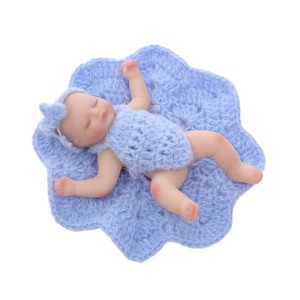 Poupées Bébé Reborn en Silicone Solide 100% Corps Entier, 12 cm (5 pouces), Filles et Garçons, Toucher Doux, pour Filles - Product Image 5