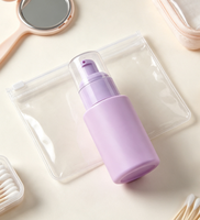 Flacon de sérum en verre macaron de 30 ml, flacon rond pour fond de teint, contenant cosmétique vide pour lotion