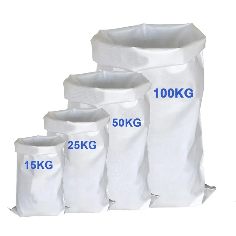 Túi Bột Ngô Cá Thức Ăn Gạo Đã Qua Sử Dụng Tùy Chỉnh 50Kg Túi Dệt Pp 100Kg 50Kg