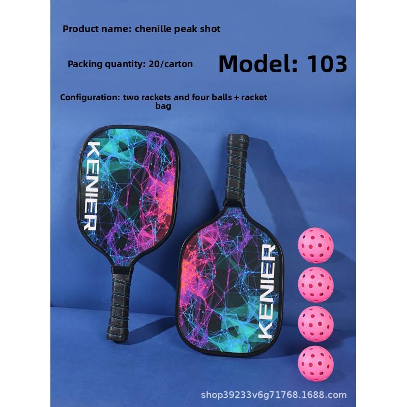 103 [Double Racket + Four Balls + Pack]