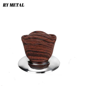 Nồi xử lý thủy tinh nồi nắp xử lý núm chống bỏng Bakelite xử lý hạt gỗ đồ nấu nướng Grip - Product Image 6