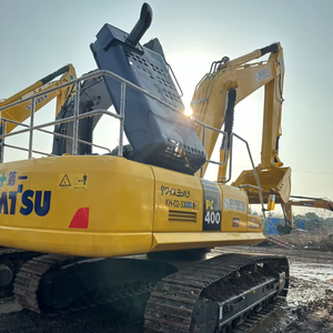 Pelle hydraulique sur chenilles Komatsu PC400 de 40 tonnes d'occasion à bas prix en vente Pelle sur chenilles antidérapante PC220 PC240 PC350 PC360 PC450 - Product Image 1