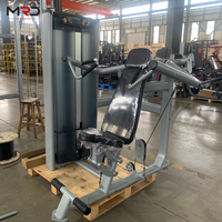 Máquina de Press de Hombros para Entrenamiento de Fuerza en Pecho, Espalda y Brazos, Equipo de Ejercicio con Resistencia Ajustable