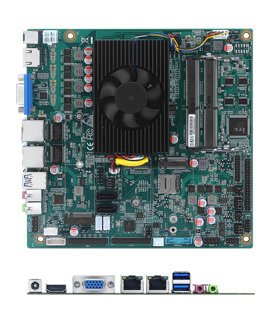High Performance Intel 10th Gen Quad Core i7/i5/i3 Processor New Embedded Industrial ITX Motherboard DDR4 SATA Wide Range Laptop