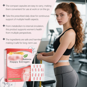 OEM grosir Premium kapsul keseimbangan Estrogen wanita mendukung rasa sakit Hormonal & perlambatan bantuan - Product Image 5