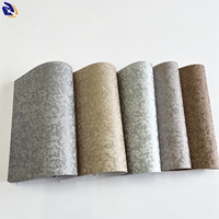 Fournisseur chinois de feuille de PVC de haute qualité, moderne, à texture métallique, écologique, durable, pour meubles personnalisés, plinthes de porte