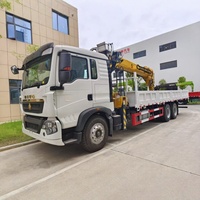 Camion de transport lourd Sinotruk Howo avec foreuse télescopique et moteur Weichai – Composants essentiels en promotion